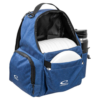 Latitude 64 Disc Golf Swift Hex Backpack Bag Navy