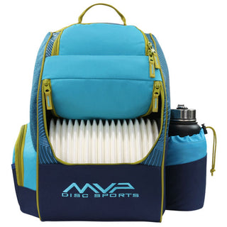 MPV Discs Disc Golf Backpack Bag - Shuttle Backpack Velcro Edition - Sand/Ocean