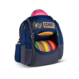 Climo Discs X GRIPeq ATS Disc Golf Bag - with Double-Foil Glow Trophy Line Belleair - Choose Color