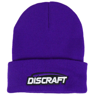 Discraft Disc Golf Logo Cuff Beanie - Purple