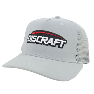 Discraft Disc Golf Hat Discraft Logo Mesh Snapback Grey