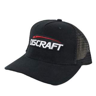 Discraft Disc Golf Hat Discraft Logo Mesh Snapback Black