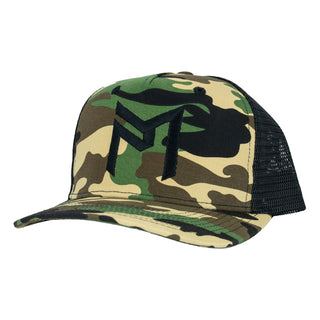 Discraft Disc Golf Paul McBeth Trucker Snapback hat Camo/Black
