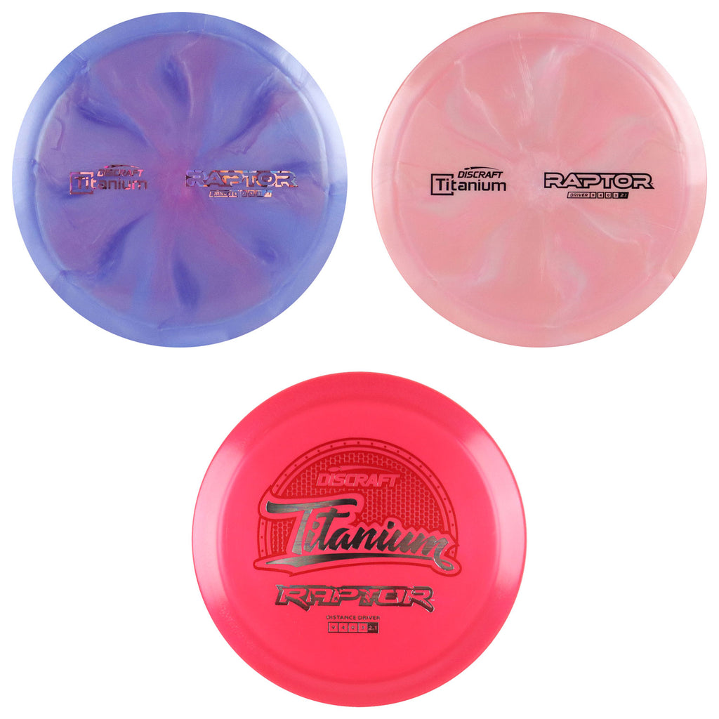 Discraft Disc Golf Titanium Raptor Distance Driver 9/4/0/3 - Choose Ex ...
