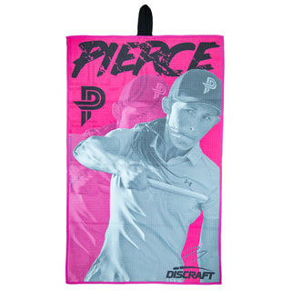 Discraft Piage Pierce Waffle-Weave Absorbent Microfiber Disc Golf Towel 15" x 24"