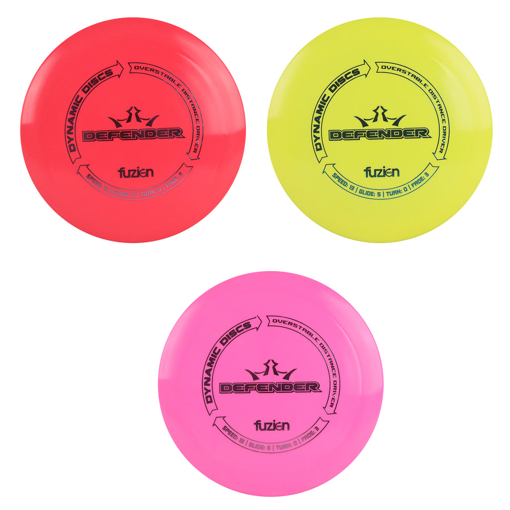 Dynamic Disc Golf BioFuzion Defender Distance Driver 13/5/0/3 - Choose ...