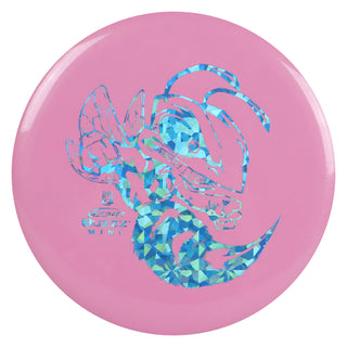 Discraft Disc Golf Big Z Buzzz Mini 6" Thrower or Marker Pink/Blue Shatter