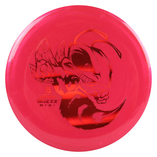 Discraft Disc Golf Big Z Buzzz Mini 6" Thrower or Marker Red/Red
