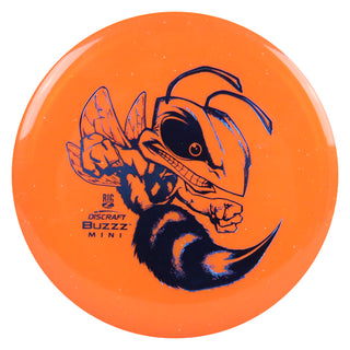 Discraft Disc Golf Big Z Buzzz Mini 6" Thrower or Marker Orange/Blue