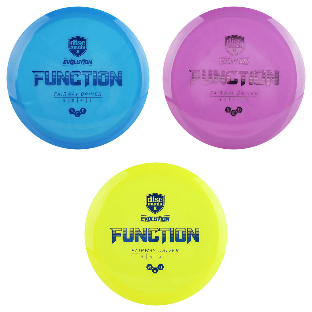 Discmania Disc Golf Evolution Neo Function Fairway Driver 8/6/-4/1 - C ...