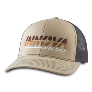 Innova Disc Golf Hat Burst Low Pro Snapback Tan/Brown