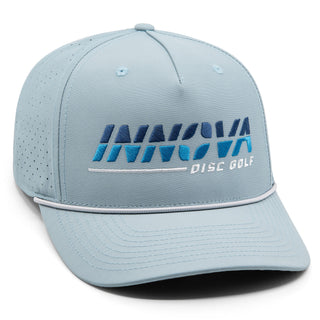 Innova Disc Golf Big Burst Tech Rope Hat Smoke Blue