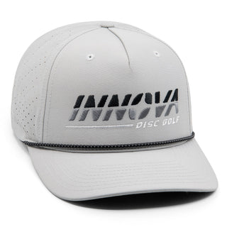 Innova Disc Golf Big Burst Tech Rope Hat Silver