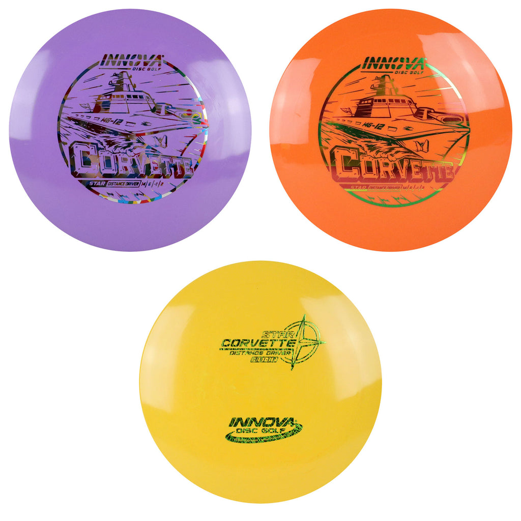 Innova Disc Golf Star Corvette Distance Driver 14/6/-1/2 - Choose Exac ...
