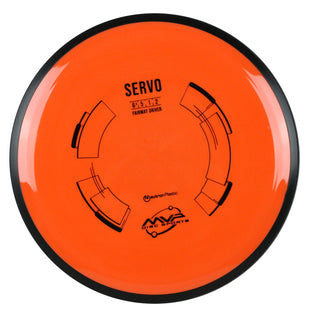 MVP Disc Golf Neutron Servo Fairway Driver 6.5/5/-1/2 Orange 165 grams