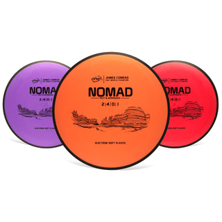 MVP Disc Golf James Conrad Electron Nomad Soft Putter 2/4/0/1.5 - Choose Exact Disc
