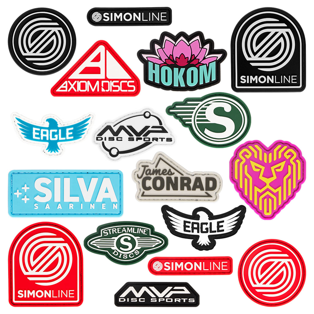MVP Disc Sports Disc Golf PVC Patches – TGM Skateboards