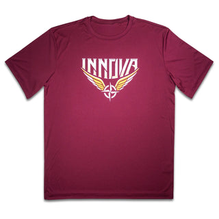 Innova Disc Golf T-Shirt Rally Performance Tee Maroon