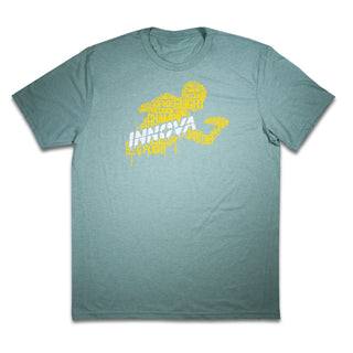 Innova Disc Golf T-Shirt Calvin Triblend Tee Dusty Sage