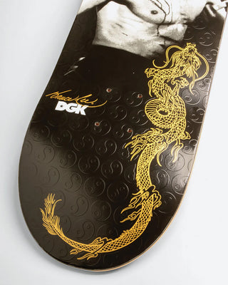 DGK x Bruce Lee Skateboard Deck Balance Embossed 8.25" x 31.85"