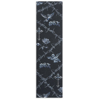 DGK Skateboard Griptape Cathedral Black 9" x 33" Grip Tape Sheet