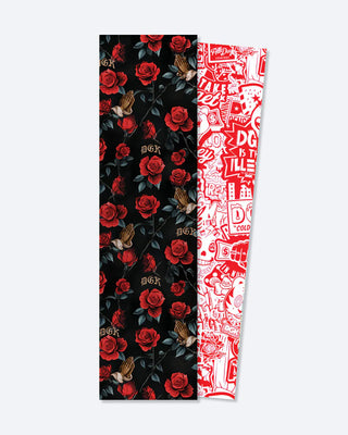 DGK Skateboard Griptape Tiempo Black 9" x 33" Grip Tape Sheet