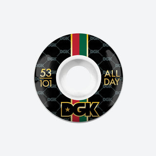 DGK Skateboard Wheels 53mm Primo 101A White