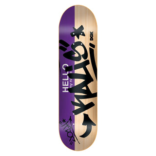 DGK Skateboard Deck Hello My Name Is Josh Kalis 8.06"