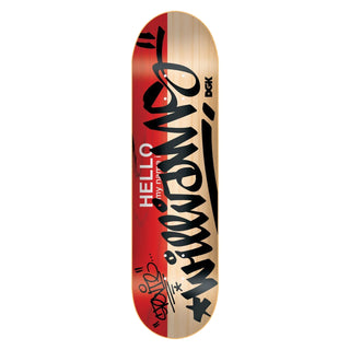 DGK Skateboard Deck Hello My Name Is Stevie Williams 8.25"