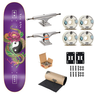 DGK Premium Skateboard Viper 8.1" Independent Trucks, SML Wheels, Indy Bearings