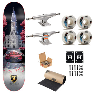 DGK Premium Skateboard Kalis Night Squad 8.06" Independent Trucks, SML Wheels, Indy Bearings