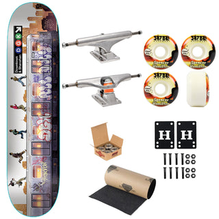 DGK Premium Skateboard Shanahan Foot Patrol 7.8" Independent Trucks, Satori Wheels, Indy Bearings