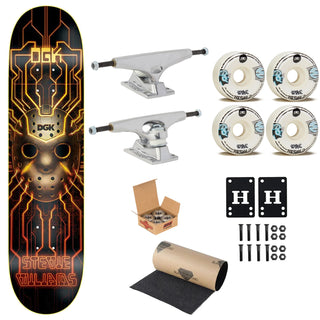 DGK Premium Skateboard Williams Glow 8.25" Krux Trucks, SML Wheels, Indy Bearings