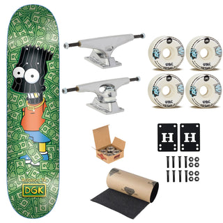 DGK Premium Skateboard Rodrigo TX Masked 7.75" Krux Trucks, SML Wheels, Indy Bearings