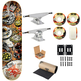 DGK Premium Skateboard Mazzari Bada Bing 8.25" Krux Trucks, Satori Wheels, Indy Bearings