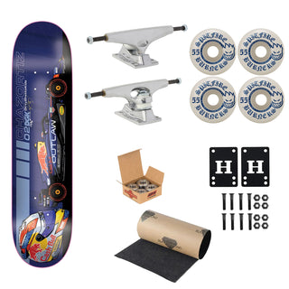 DGK Premium Complete Skateboard Chaz Ortiz Bricks to Pit 8.25" Ft. Krux/Spitfire/Independent