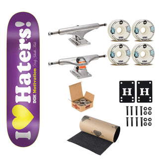 DGK Premium Complete Skateboard Haters 8.06" Ft. Independent/SML