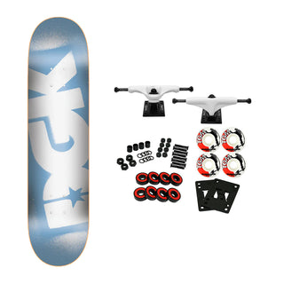 DGK Skateboard Complete OG Logo Light Blue/White 7.75" x 31.5"