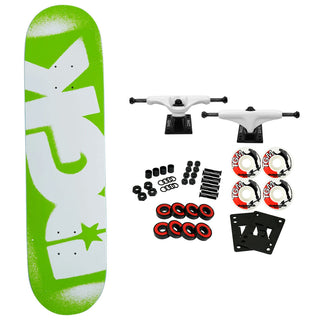 DGK Skateboard Complete OG Logo Lime 8.0" x 31.85"