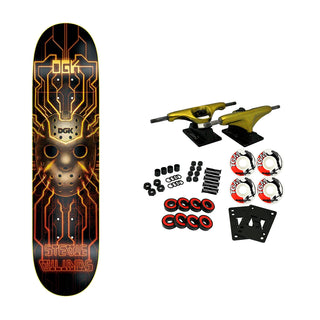 DGK Skateboard Complete Stevie Williams Glow 8.25" x 31.85"