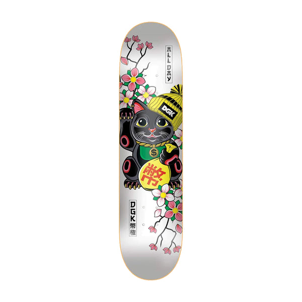 DGK Skateboard Deck Lucky Cat 8.25