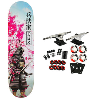 DGK Skateboard Complete Art of War Embossed 8.1" x 31.85"