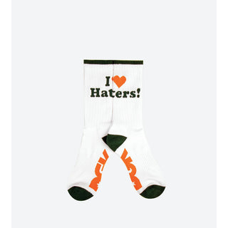 DGK Skateboards Socks Haters White/Green