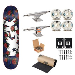 DGK Premium Complete Skateboard Wires 8.1" Ft. Independent/SML