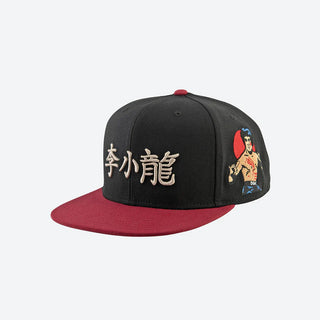 DGK x Bruce Lee Balance Snapback Hat - Black