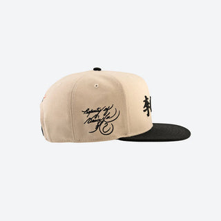 DGK x Bruce Lee Balance Snapback Hat - Sand