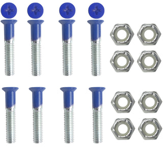 Dimebag Hardware 1" Phillips Blue