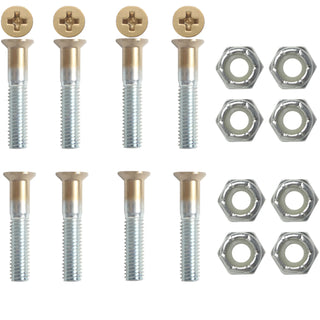 Dimebag Hardware 1" Phillips Gold