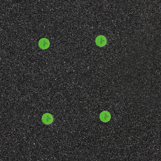 Dimebag Hardware 1" Phillips Green