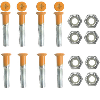 Dimebag Hardware 1" Phillips Orange